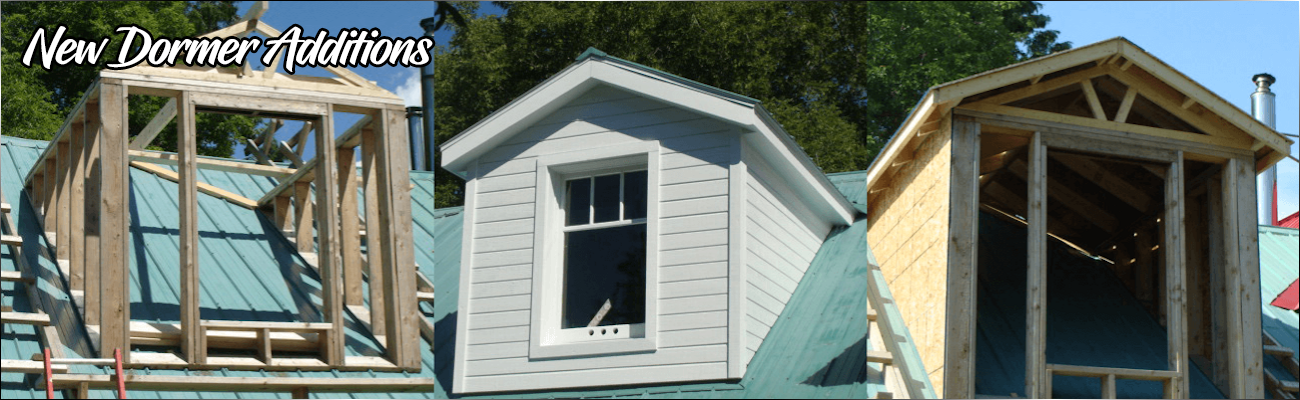 New and Existing Dormers Images | Winges Carpentry