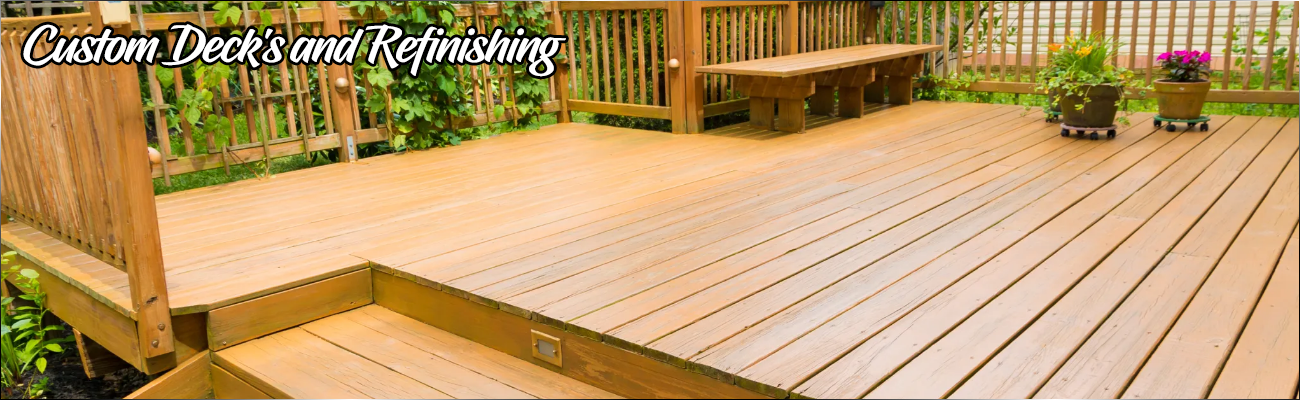 Custom Decks and Refinishing Images | Winges Carpentry